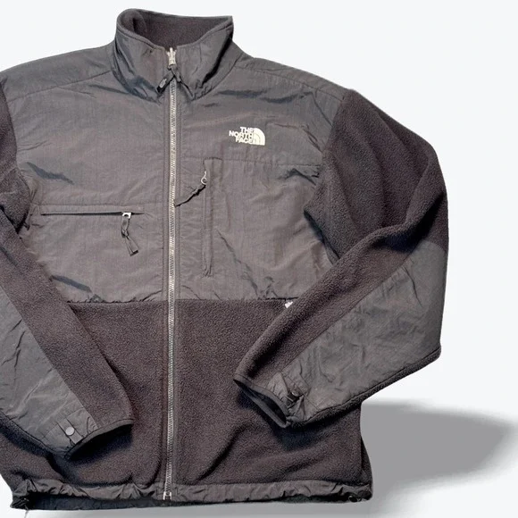 The North Face Denali Polartec Fleece Jacket Men Medium Hiking Layering Full Zip - Picture 1 of 10
